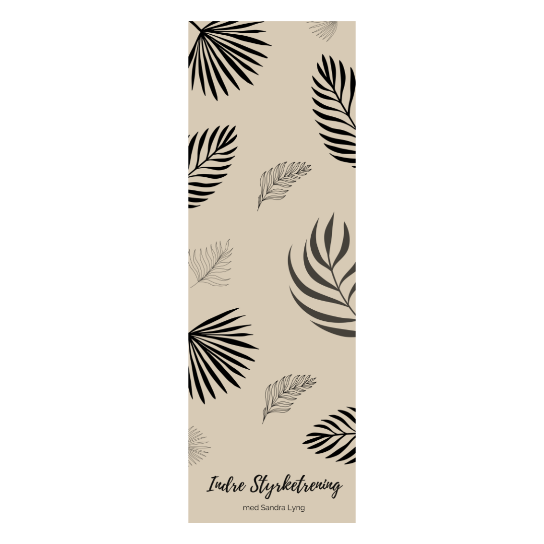 Inner Strength Training Kork Yogamatta Blad