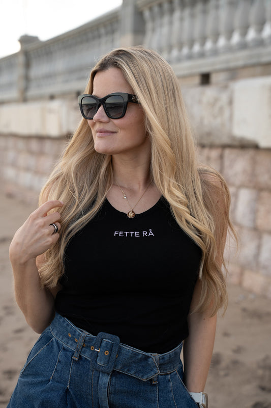 Svart linne - Fat Raw