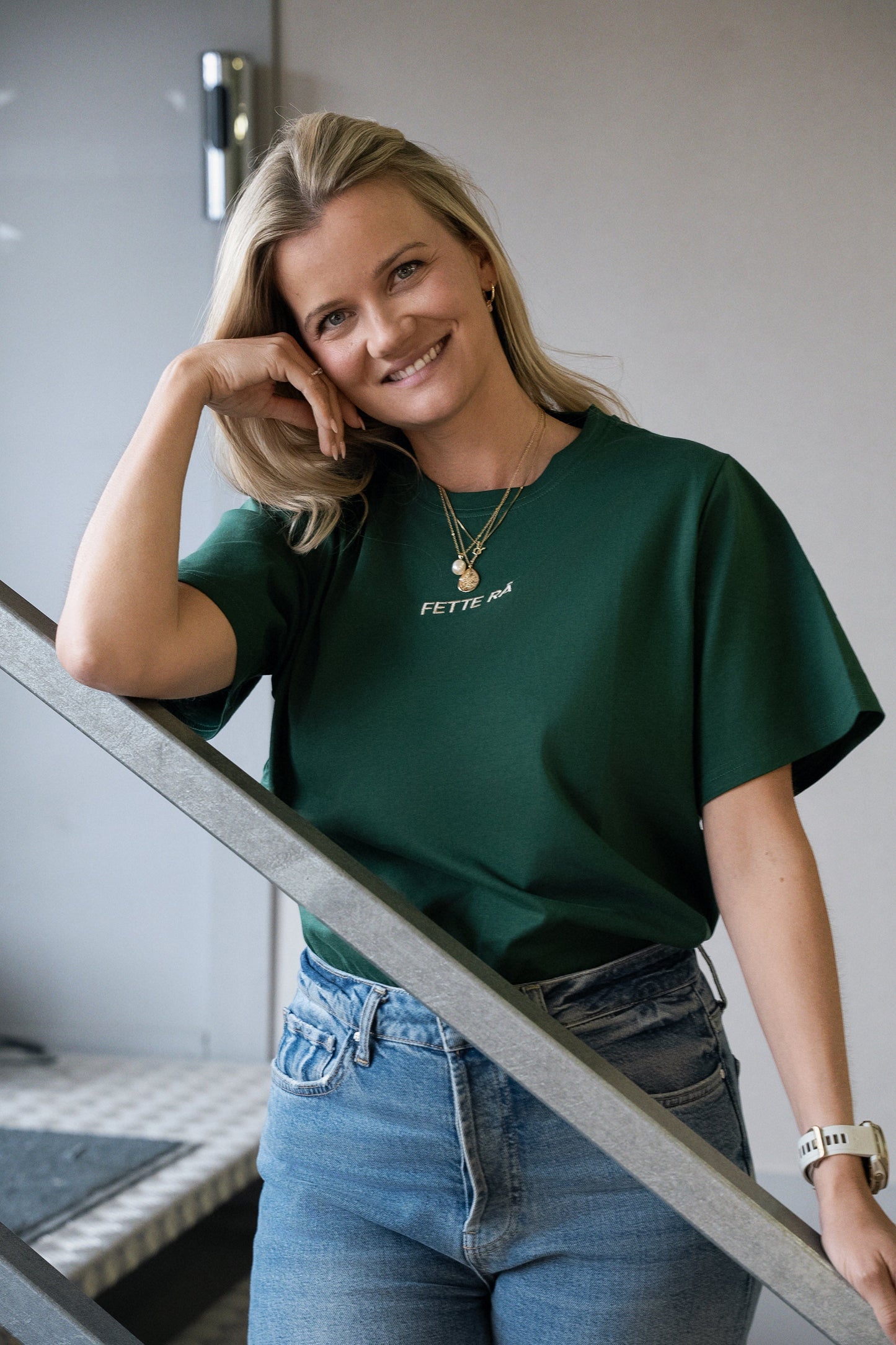 Grön Fat Raw T-shirt