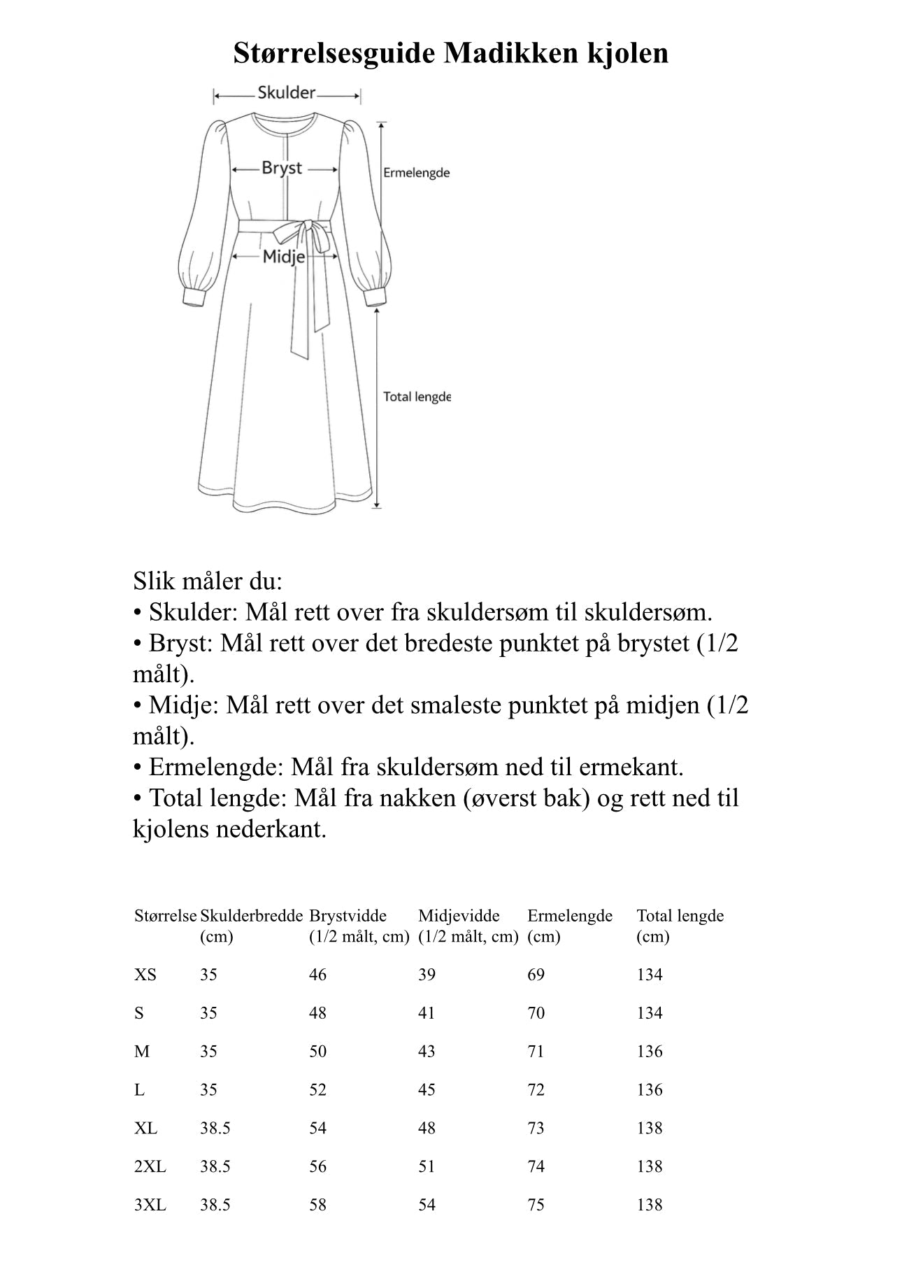 Madikken klänning gul