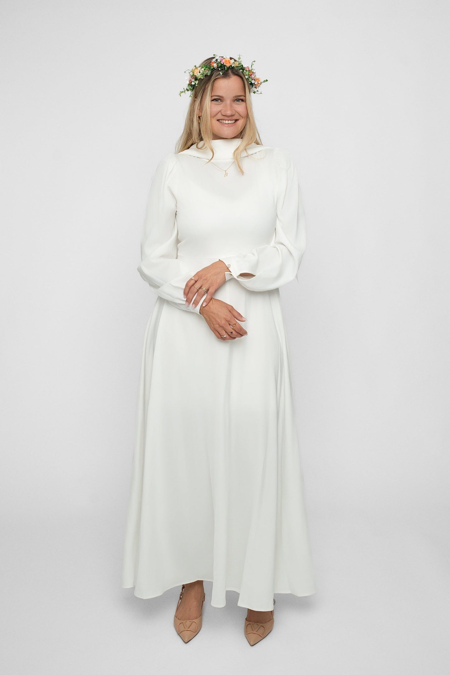 Madikken klänning vit