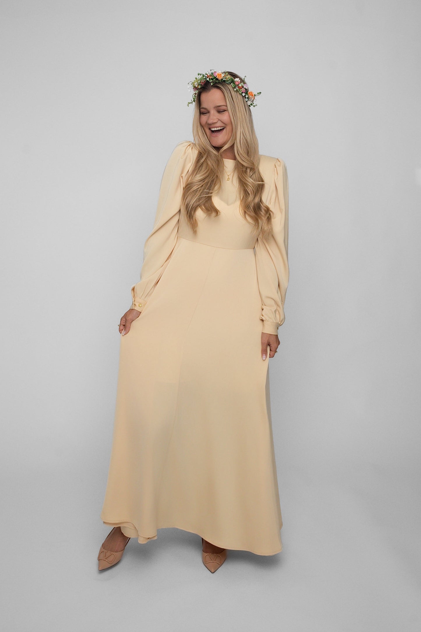 Madikken klänning gul