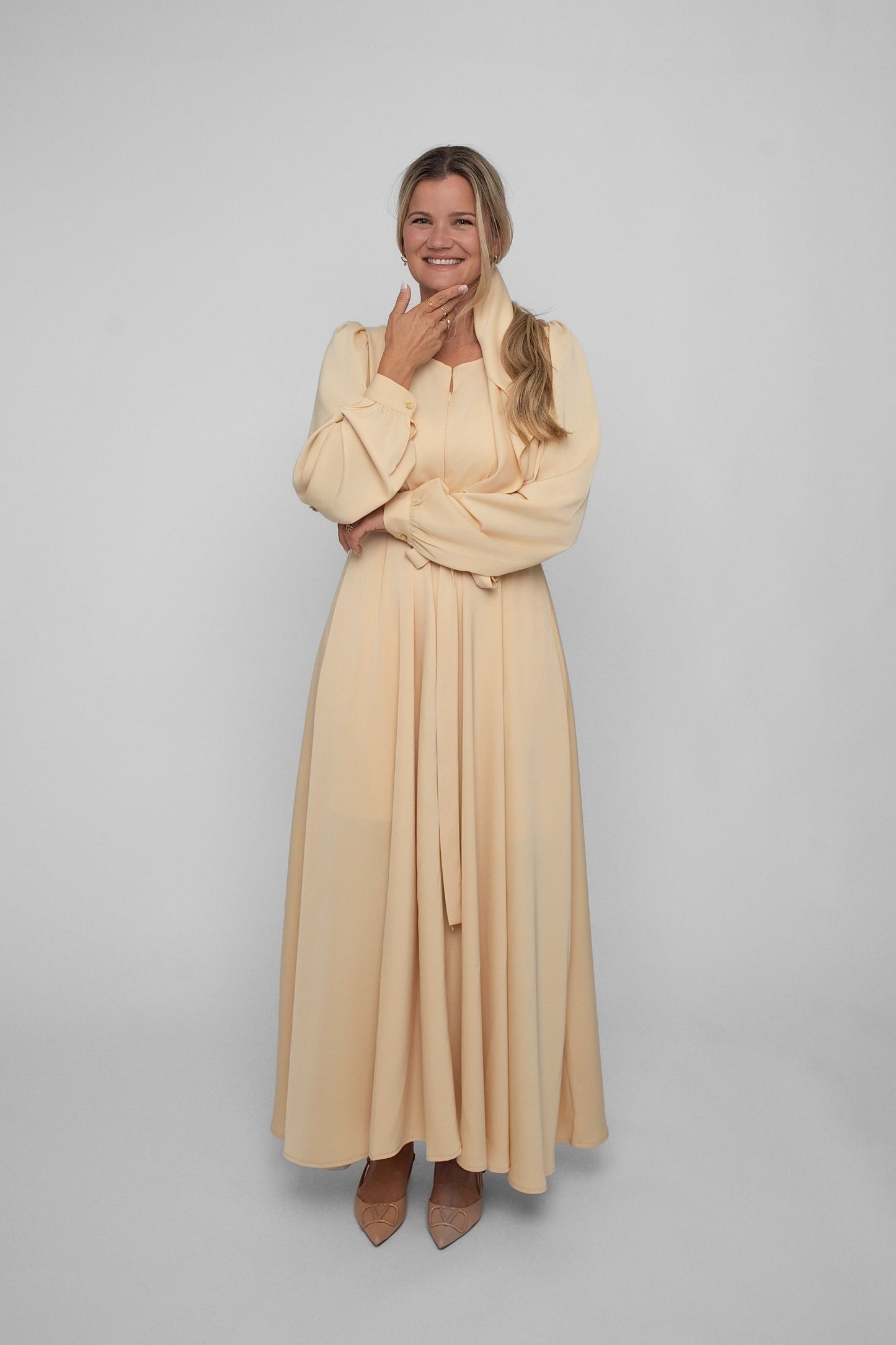 Madikken klänning gul