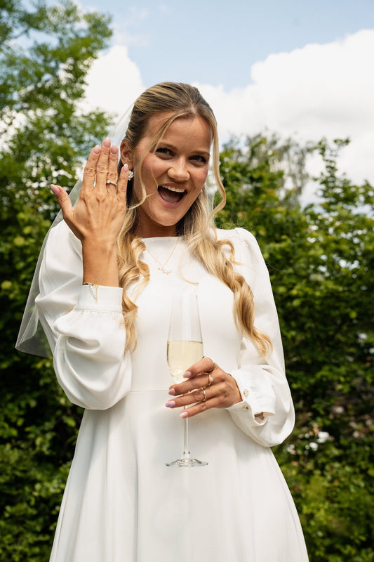 Madikken klänning vit