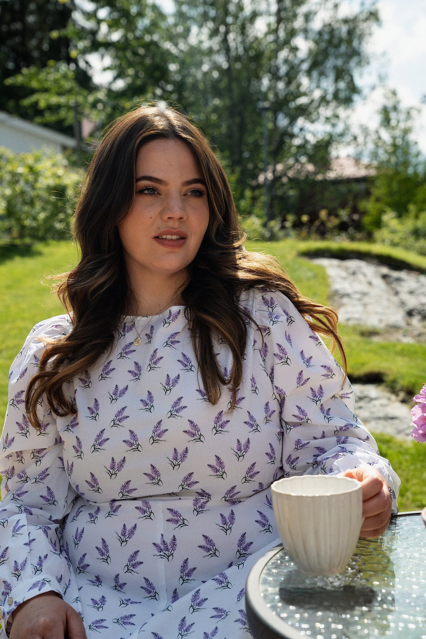 Madikken klänning Ljungmönster